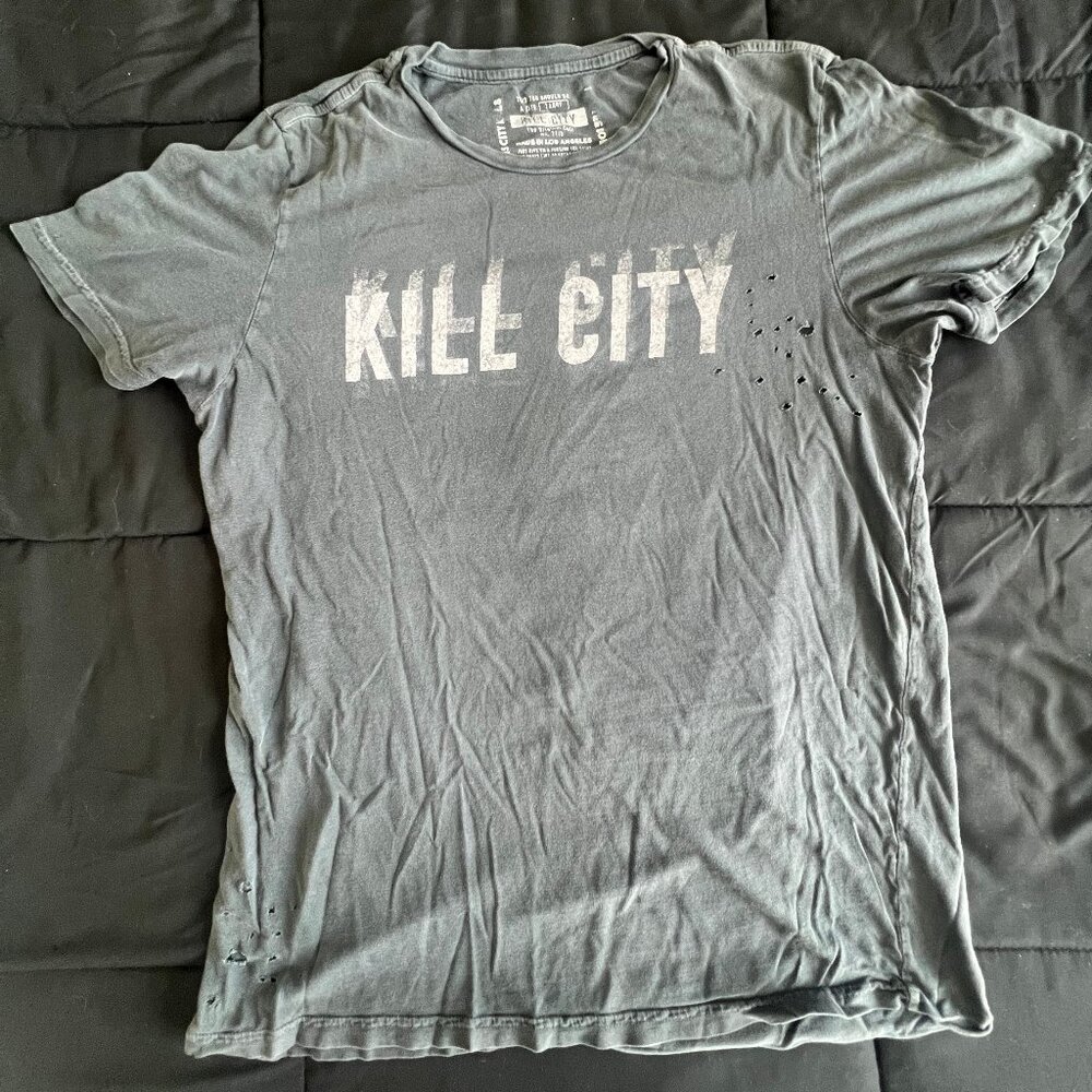 Kill City Distressed T Shirt